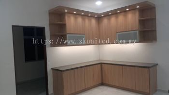 MELAMINE CHIPBOARD KITCHEN CABINET | KITCHEN AT PORT KLANG | BUKIT TINGGI | BUKIT RAJA