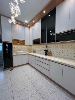 KABINET DAPUR PAPAN MELAMIN | DAPUR DI AMPANG | KAJANG | BANDAR BOTANIC