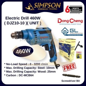 DJZ10-10 Electric Drill 460 W (Unit)