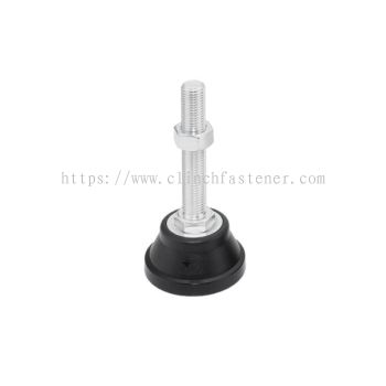 DK(S)-01 Series - (M16) Nylon Base Anti-Vibration Leveling Feet