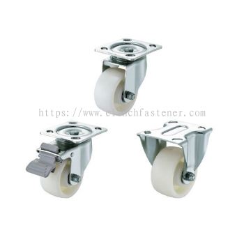 GN-A Series (Nylon Wheel Load Capacity 300kgf) Heavy Duty Casters