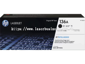 HP 136A Black Original LaserJet Toner Cartridge