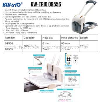 KW-TRIO 09556 Two Hole Puncher