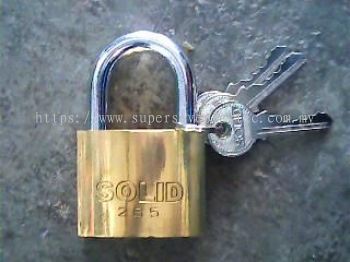 265 50MM BRASS LOCK