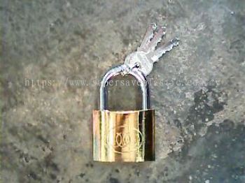 265 50MM BRASS PADLOCK