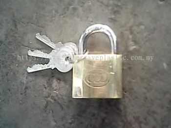 265 50MM TRI-CIRCLE BRASS PADLOCK