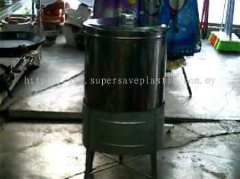 15 INCH LF STL COFFEE BOILER+STAND