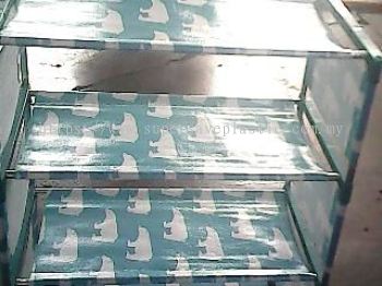 91-TM5-B 65CM 5 TIER SHOE RACK