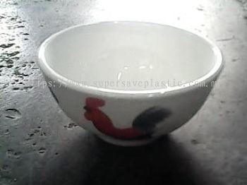 4.5INCH POR ROOSTER BOWL
