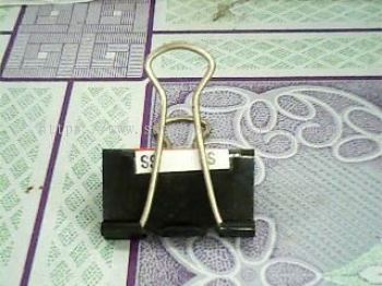 4CM BK DOCUMENT CLIP