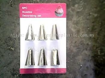 6PCS ICING PRESS STL