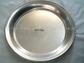 A1035 35CM ALU.ROUND TEA TRAY