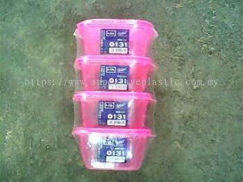 0131 FOOD CONTAINER 0.35L(4PCS)