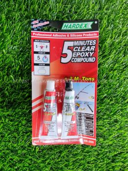 5051 HARDEX 5 MIN CLEAR EPOXY COMPOUND 28.4G