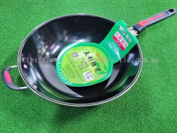 36CM 0.9MM NON STICK WOK