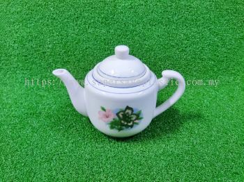 6308 3 TEA POT FLOWER