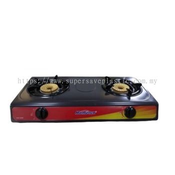 HDE-5050 100MM DOUBLE BURNER GAS STOVE