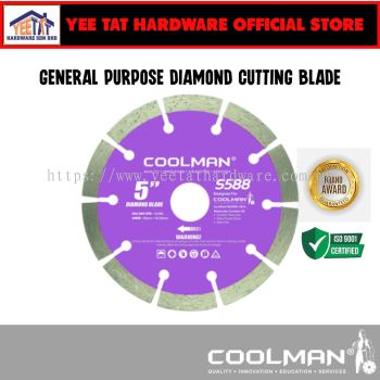 [ COOLMAN� ] S588 General Purpose Cutting Blade 5/125MM