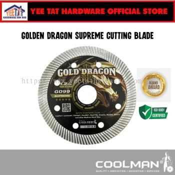 [ COOLMAN� ] GD99 GOLD DRAGON SUPREME CUTTING BLADE 4/105MM