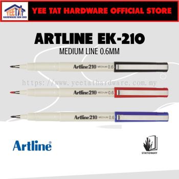 [ ARTLINE ] EK-210 0.6mm Writing, Drawing, Sign Pen