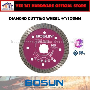 [ BOSUN ] F3AB DIAMOND CUTTING WHEEL 4"/105MM