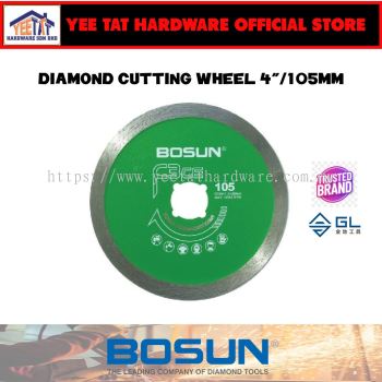 [ BOSUN ] F3CE DIAMOND CUTTING WHEEL 4"/105MM