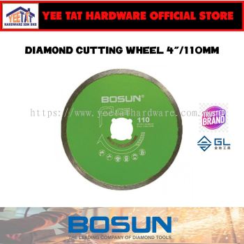 [ BOSUN ] F1CE DIAMOND CUTTING WHEEL 4"/110MM