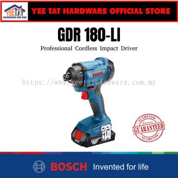 [ BOSCH ] GDR 180-LI Professional Cordless Impact Driver