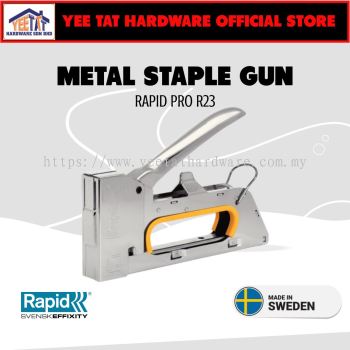 [ RAPID ] R23 Metal Staple Gun Pro Fastening Tool Made In Sweden