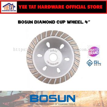 [ BOSUN ] B04-CW6259 SE CUPWHEEL DIAMOND WHEEL 4"/105MM