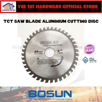 [ BOSUN ] MAP110040L T.C.T SAW BLADE 40T 4"/110MM FOR ALUMINIUM