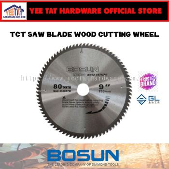 [ BOSUN ] WGZ230080L TCT SAW BLADE 80 TEETH 9"/230MM