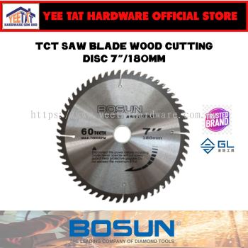 [ BOSUN ] WGZ180060L TCT SAW BLADE CUTTING DISC 60 TEETH 7"/180MM