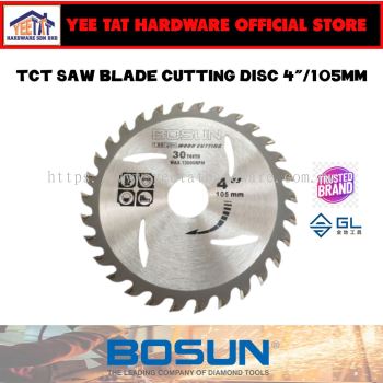 [ BOSUN ] WGY105030L TCT SAW BLADE CUTTING DISC 30 TEETH 4"/105MM