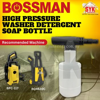 SYK Bossman BPC-117 BQ4630 1Pcs High Pressure Washer Water Jet Detergent Soap Bottle Snow Foam Bottle Botol Sabun