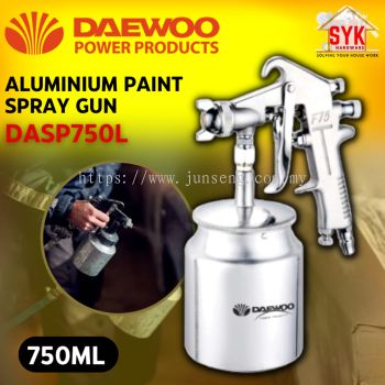 SYK Daewoo DASP750L 750ml Paint Air Spray Gun Aluminium Pneumatic Paint Sprayer Cup Spray Gun Electric Penyembur Cat