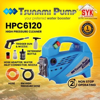 SYK TSUNAMI HPC6120/BOSSMAN BQ-4425/PECKER S8 Water Jet High Pressure Washer Car Wash Mesin Cuci Kereta