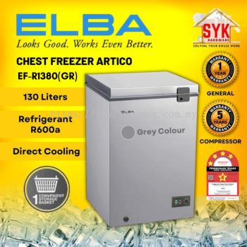 SYK Elba Artico EF-R1380 Faber Freddo 115 Midea MD-RC151FZB01 Chest Freezer Deep Freezer Peti Sejuk Kecil Beku Freezers