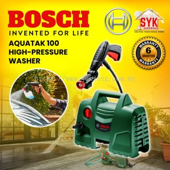 SYK BOSCH Easy Aquatak 100 High Pressure Washer Water Jet Machine Car Washer Mesin Cuci Kereta - 06008A7EL0