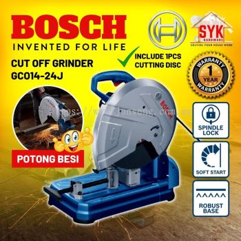 SYK Bosch GCO 14-24J GCO14-24J Corded Metal Cut-off Grinder Machine Metal Cutter Cutting Machine Mesin Potong Besi