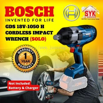 SYK BOSCH GDS18V-1050H GDS 18V-1050H (Solo) Cordless Impact Drill Impact Wrench Cordless Drill Impact Battery-06019J85L1