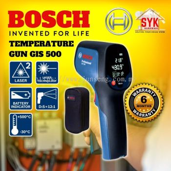SYK Bosch GIS500 GIS 500 Digital Temperature Scanner Thermometer Infrared Gun Suhu Thermometer - 0601083480