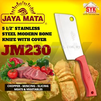 SYK Jaya Mata JM230 5 1/2 Inch Modern Born Knife Stainless Steel Knife Multi Purpose Knife Pisau Potong Daging