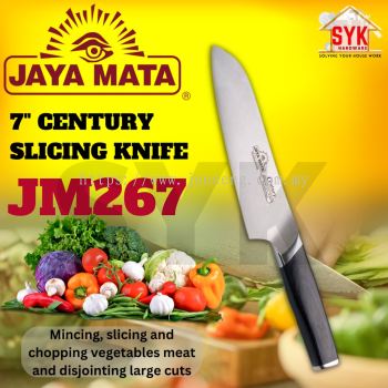 SYK Jaya Mata JM267 7 Inch Century Slicing Knife Stainless Steel Knife Vegetable Knife Pisau Potong Sayur