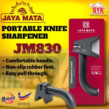 SYK JAYA MATA JM830 ABS Heavy Duty Knife Sharpener Honing Sharpening Tool Stick Steel Stone Pengasah Pisau Batu Asah