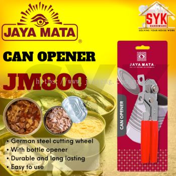 SYK Jaya Mata JM800 Can Opener Bottle Opener Kitchen Tools Side Cut Opener Pembuka Tin Pembuka Botol