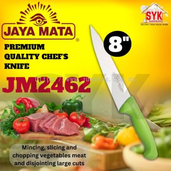 SYK Jaya Mata JM2462 8 Inch Premium Quality Chef's Knife Kitchen Knife Pisau Dapur Potong Daging Sayur