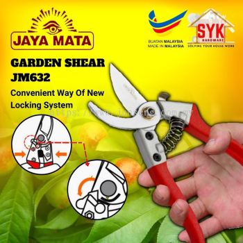 SYK Jaya Mata Garden Shears JM632 Gardening Scissor Gunting Pokok Bunga Heavy Duty Gunting Bonsai ����j9֦