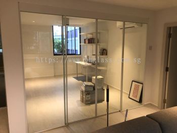 Living Room BMG Partition Glass Door