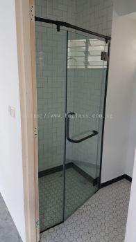 Premium Irregular Lavatory Shower Screen | Durable and Stylish Shower Screen & Shower Panel